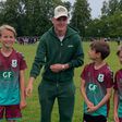 Harder esteve no campo do FC Rudersdal onde começou a jogar futebol