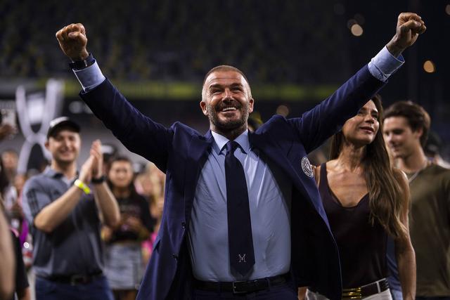 David Beckham diz que no seu tempo os jogadores tinham de respeitar os fãs do Manchester United (FOTO IMAGO)