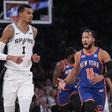 Victor Wembanyama e Jalen Brunson, as duas estrelas maiores dos finalistas