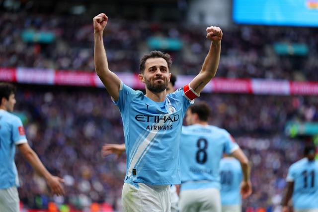 Bernardo Silva era o capitão do Manchester City