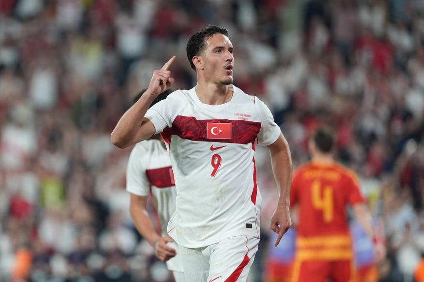 Deniz Gul apontou o terceiro golo dos turcos - Foto: IMAGO