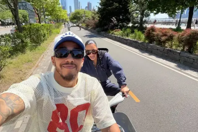 Lewis Hamilton e Kim Kardashian       Instagram Kim Kardashian