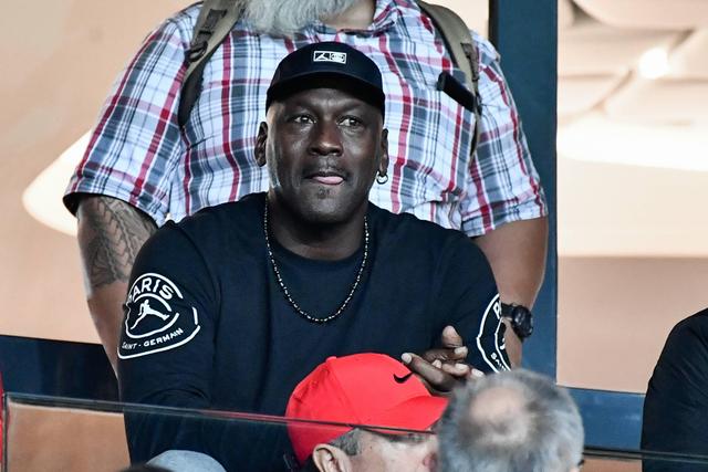 Michael Jordan no Parque dos Príncipes