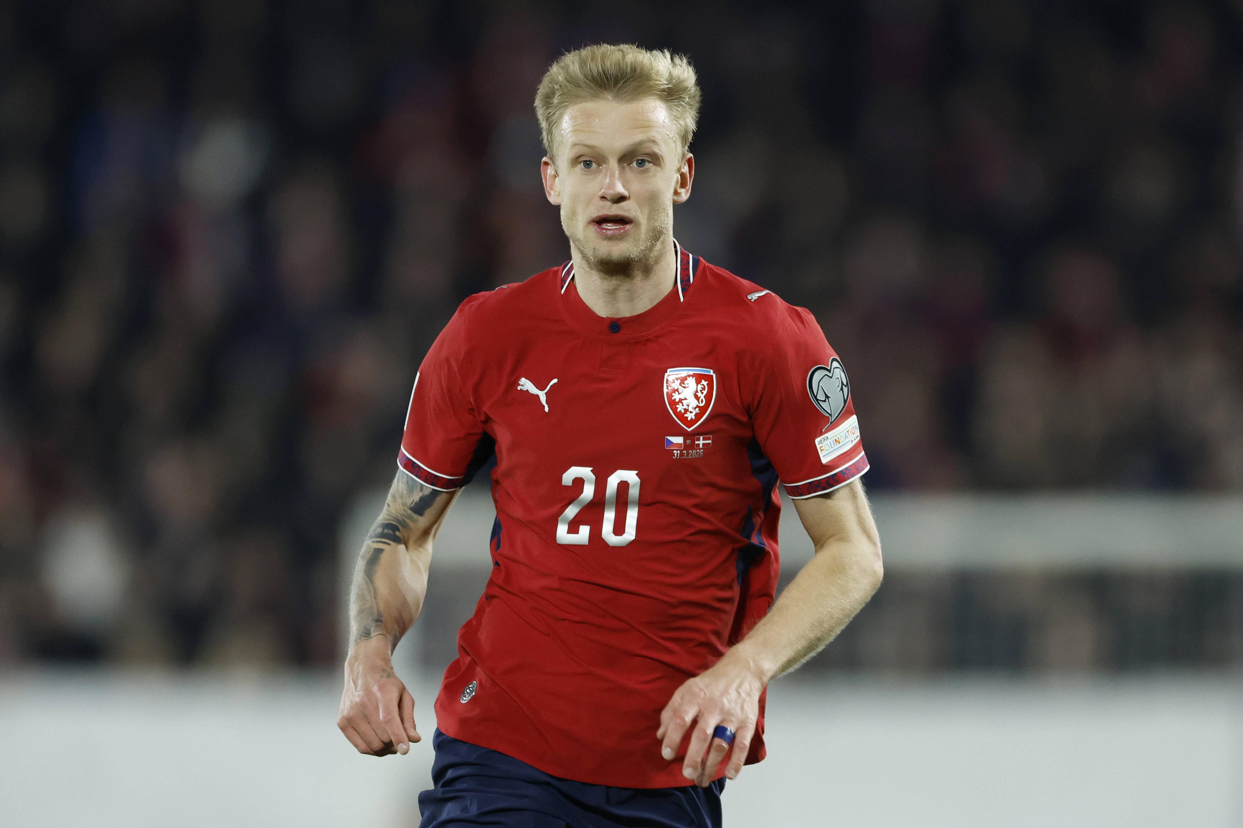 Jaroslav Zeleny, capitão do Slavia Praga