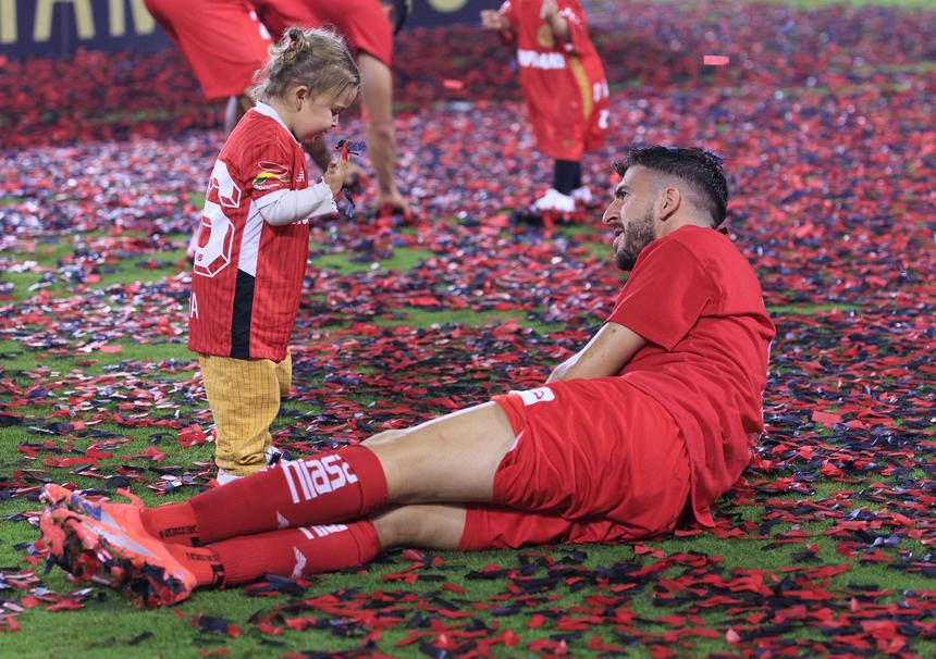 Paulinho com a filha