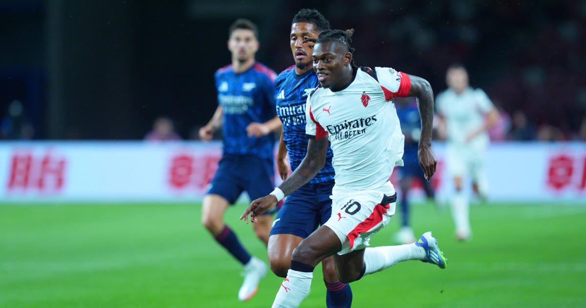 Mercado: Rafael Leão oferecido ao Arsenal após confirmar saída do Milan