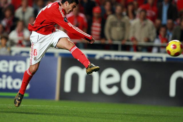 Reyes ao serviço do Benfica, em 2008 - Foto: A BOLA