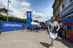 Franceses e belgas já ocupam fan zone em Dusseldorf