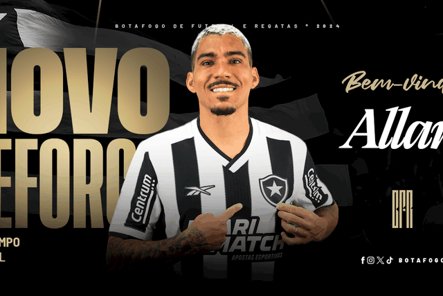 Oficial: Allan (ex-Nápoles e Everton) reforça Botafogo de Artur Jorge