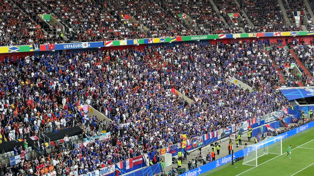 A festa no golo da França