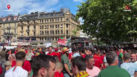 Arraial português já começou no 'meeting point' de Frankfurt