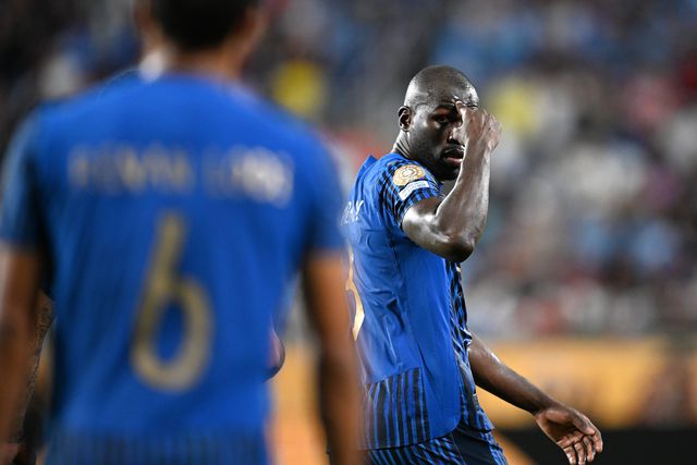 Coulibaly festeja golo do Al Hilal (IMAGO)