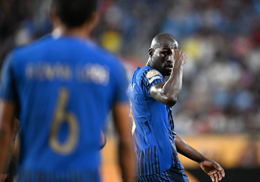 Coulibaly festeja golo do Al Hilal (IMAGO)