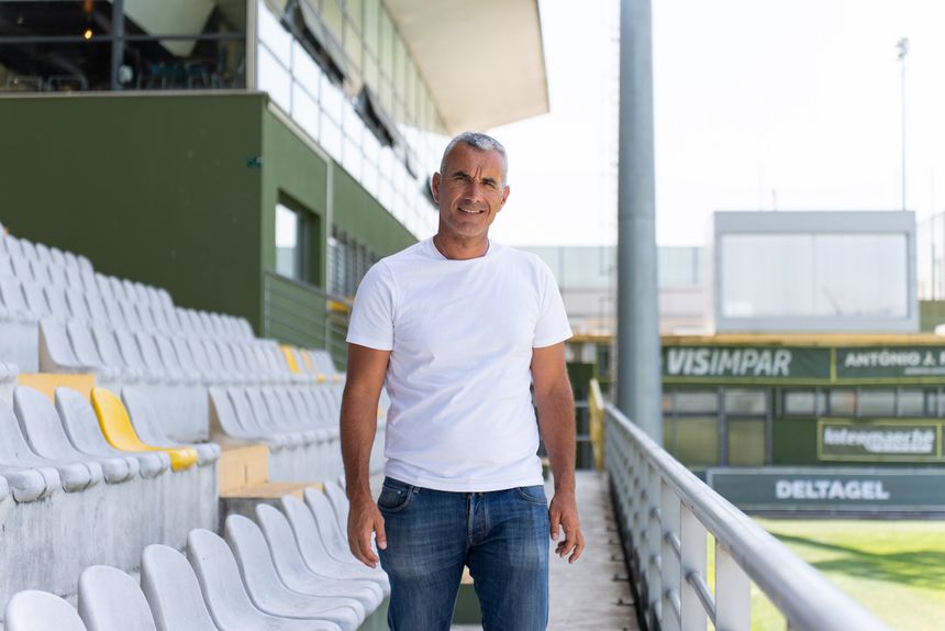 Ivo Vieira irá comandar o Tondela esta temporada (Foto: CD Tondela)