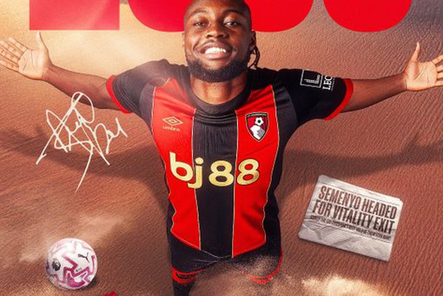 Mercado: alvo de Man. United, Liverpool e Tottenham renova com o Bournemouth