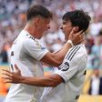 Arda Guler a celebrar o golo de Gonzalo García