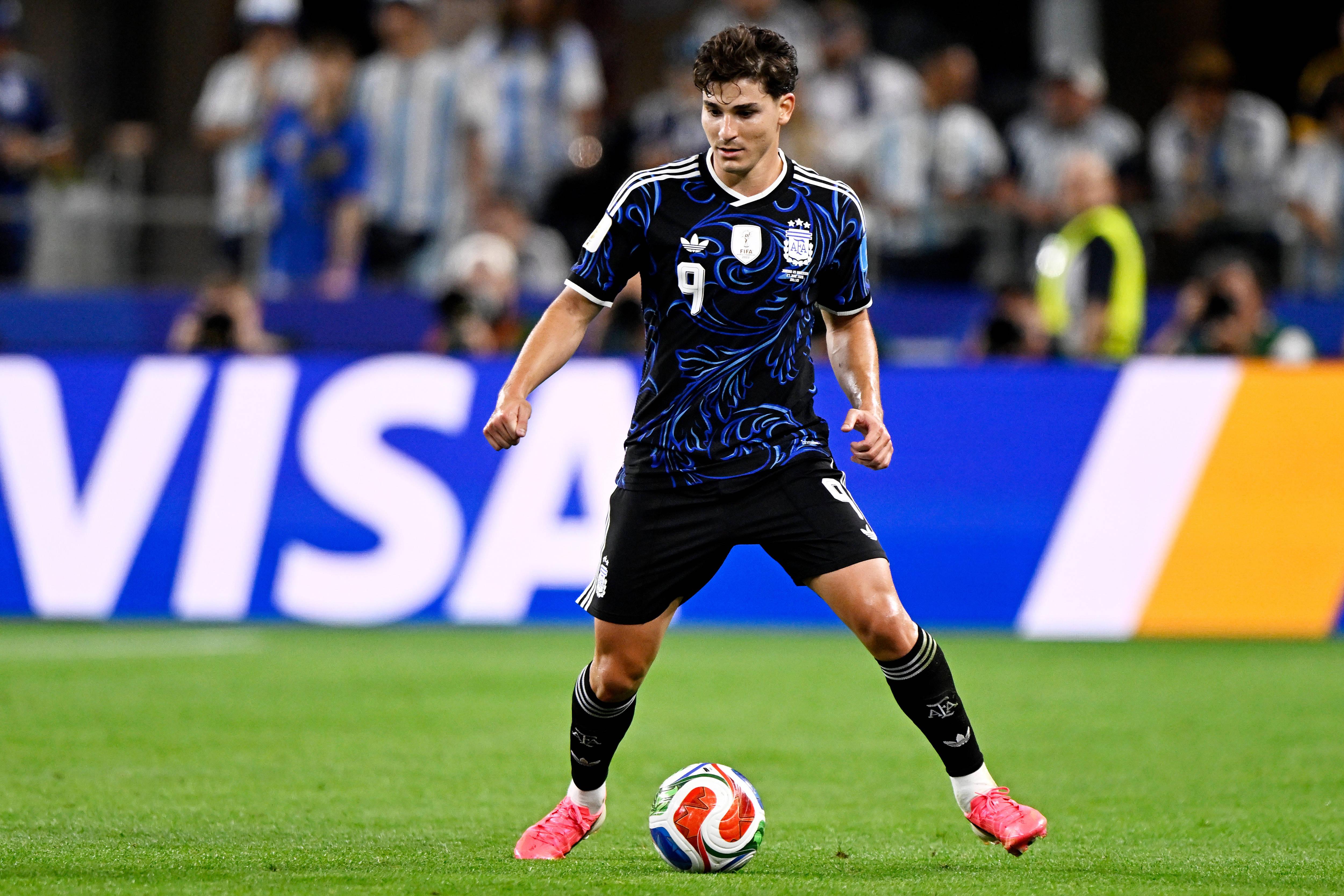 Julián Álvarez, avançado argentino