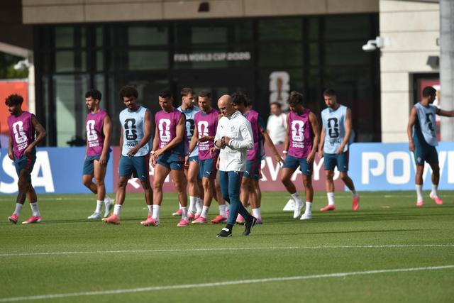 Momento do treino de Portugal em Toronto - Foto: Miguel Nunes