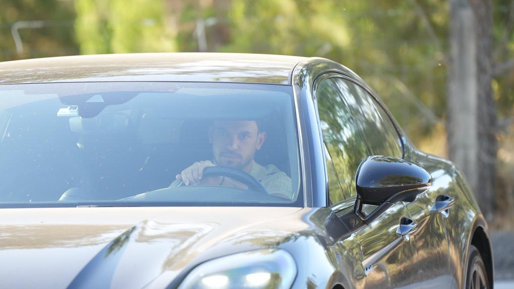 Pedro Gonçalves à chegada à Academia - Foto: Maycon Quiozini