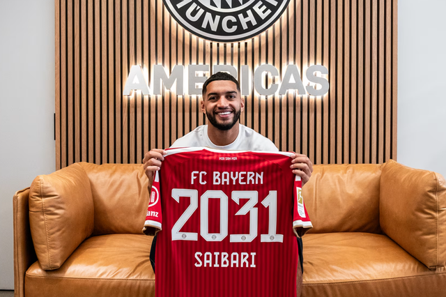 Saibari assina até 2031 - Foto: Bayern