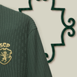 Sporting lançou o primeiro equipamento com o novo símbolo. Foto: Sporting