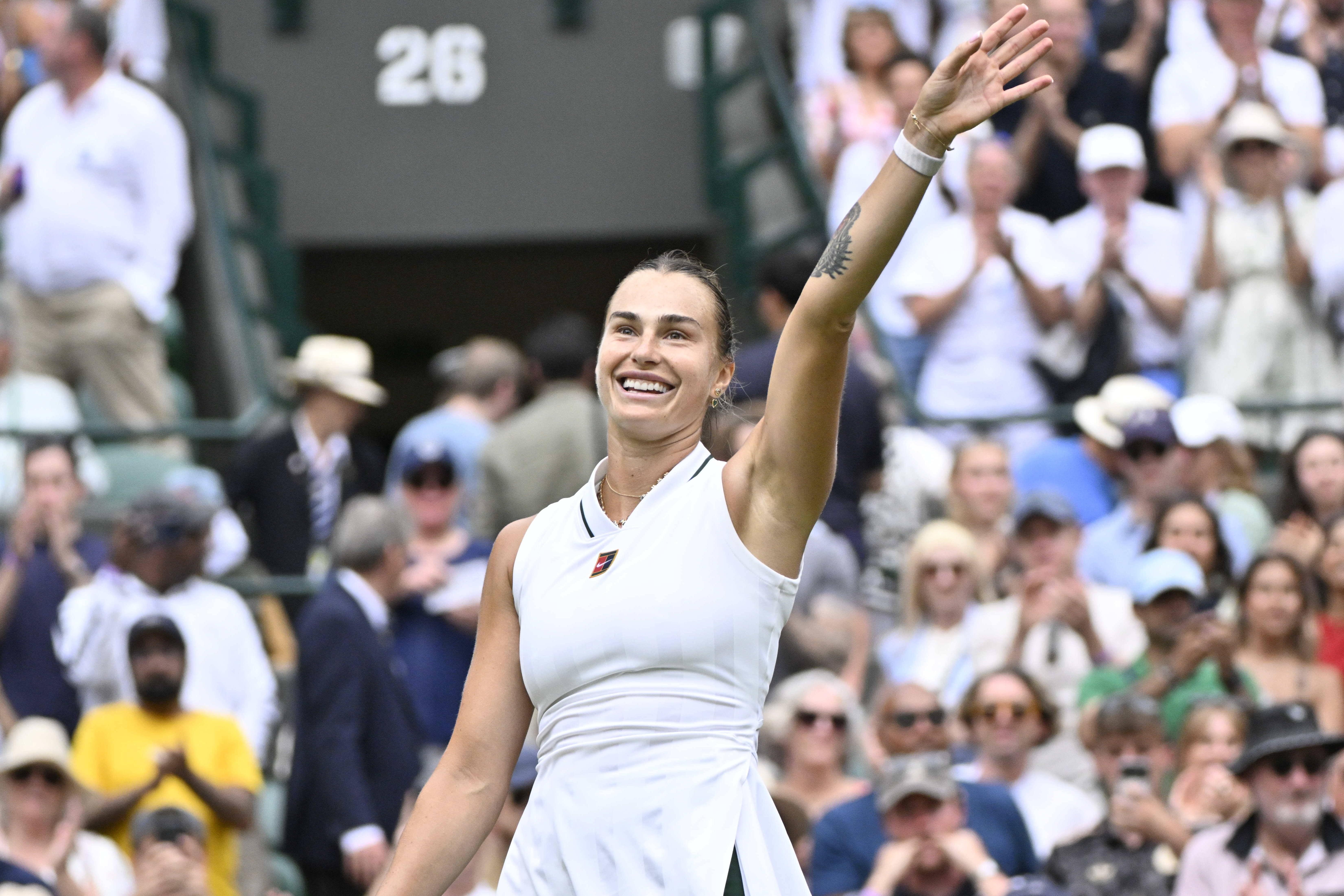 Aryna Sabalenka passou à terceira ronda de um dos dois  Majors que nunca venceu      Fotografia Imago
