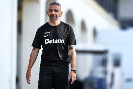 O treinador do Sporting, Rui Borges, 44 anos - Foto: SPORTING CP