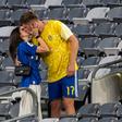 Viktor Gyokeres e a namorada, a portuguesa Inês Aguiar - Foto: IMAGO