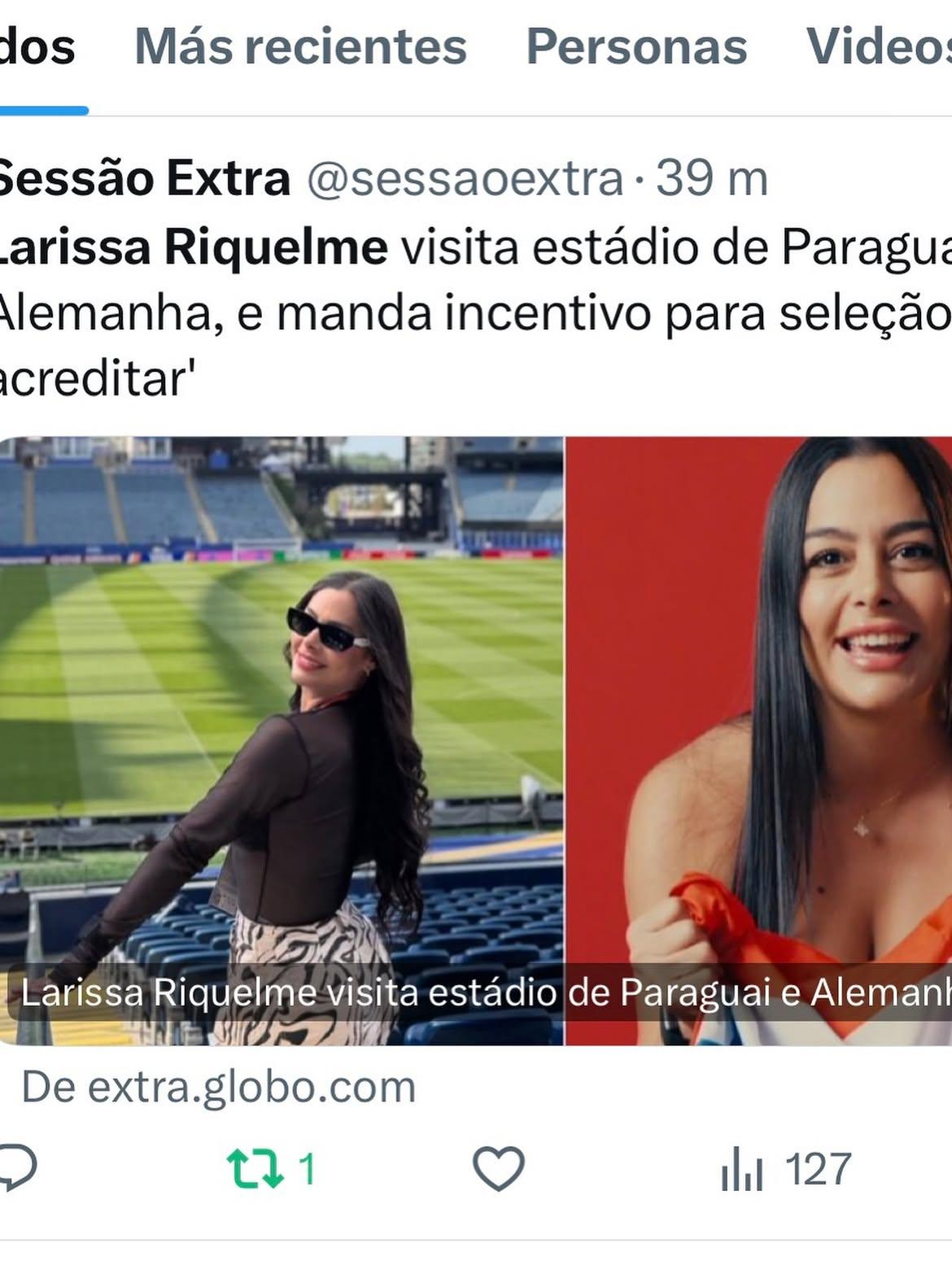 Instagram/Larissa Riquelme