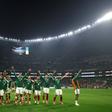 Seleção do México festeja no Azteca