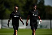 Rui Borges orientou o primeiro treino da época 2026/27. Foto: Sporting