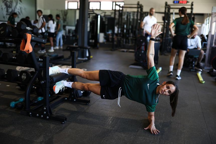 Brende Pérez é uma das figuras da equipa. Foto: Sporting
