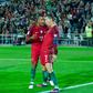 Nani e Cristiano Ronaldo na Seleção