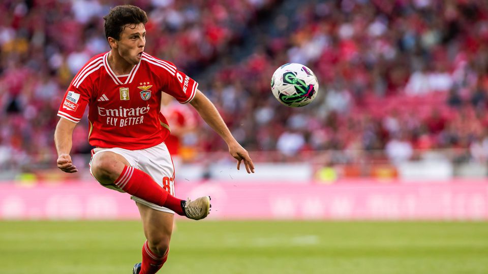 Benfica: «João Neves é um animal de competição»