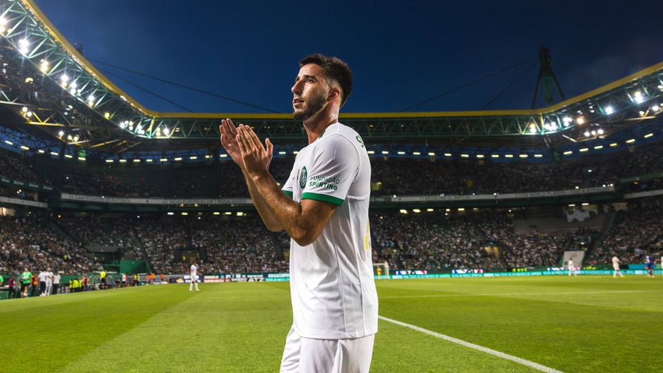 O «orgulho enorme» de Inácio por ser capitão do Sporting