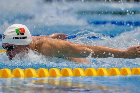 Diogo Ribeiro em 5.º no Europeu aos 50 mariposa