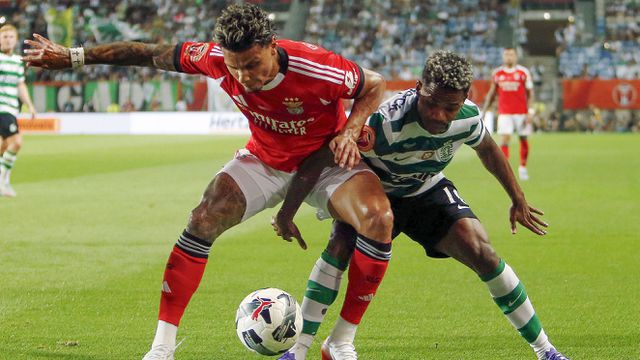 Como jogaram os reforços de Benfica e Sporting na Supertaça?