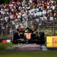 GP da Hungria: Lando Norris mais rápido também nos segundos treinos livres