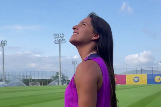 Kika Nazareth regressa ao Barcelona e já fala catalão