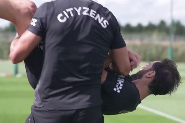 Bernardo Silva provocou e Rúben Dias respondeu assim