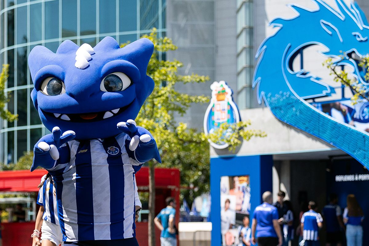 Dragões divulgam plano de festas para o dia da apresentação com o Atlético Madrid