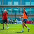Al Nassr cumpriu primeiro treino na Cidade do Futebol (fotogaleria)