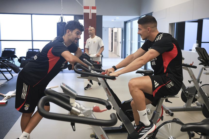 Ivanovic à conversa com Tomás Araújo no Seixal