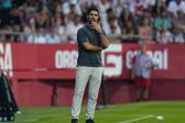 Mikel Arteta durante a partida em Girona - Foto: IMAGO