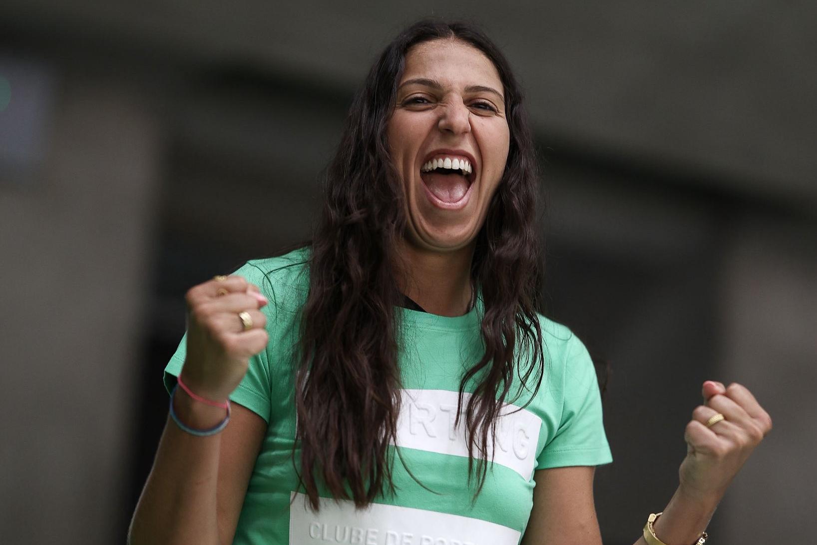 Margarida Maia representou o SC Braga na última época que chegou à final do 'play-off' e da Taça. Foto Sporting