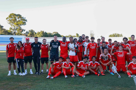 A festa encarnada - Foto: Benfica Campus