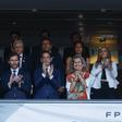 Tribuna do Estádio Cidade de Coimbra com André Villas-Boas e Pedro Proença. Foto: FPF (FC Porto-Torreense)