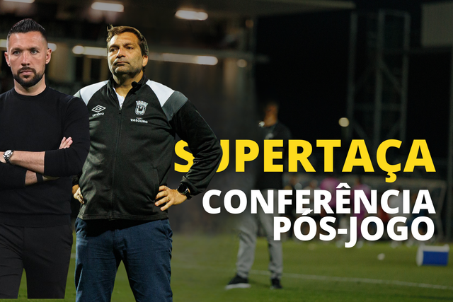 EM DIRETO: Francesco Farioli e Luís Tralhão analisam a Supertaça