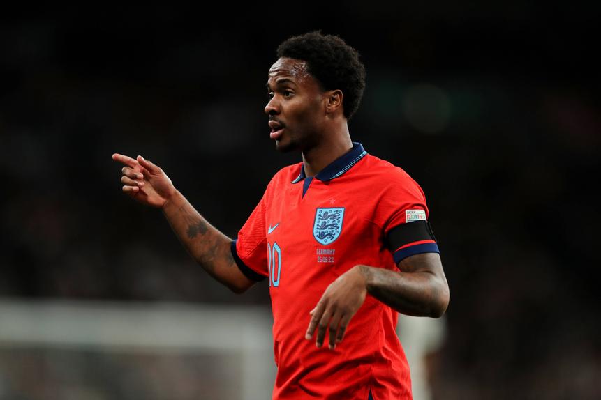 Em tempos, Sterling foi figura de proa na seleção A de Inglaterra