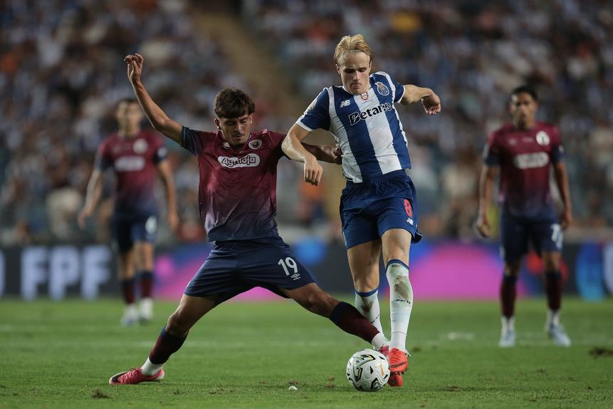 Froholdt, o homem-golo (Foto: Lusa)